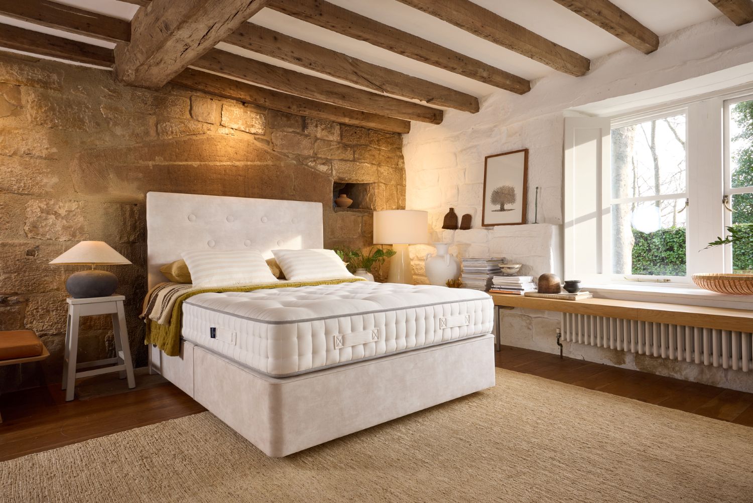 Harrisons Amber orthopaedic mattress with firm support, 5750 pocket springs and enhanced spinal alignment