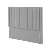 Harrisons Boston deep upholstered fabric headboard grey