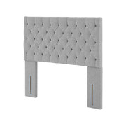 Harrisons Budapest easy access fabric headboard upholstered headboard
grey