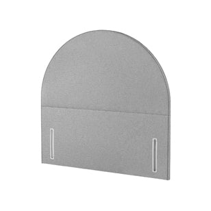 Harrisons Christie deep upholstered fabric headboard grey