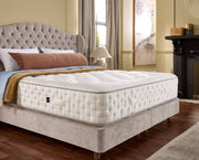 Harrisons Diamond pocket sprung mattress featuring 25000 springs, premium natural fillings and luxury comfort