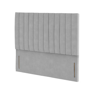 Harrisons Florence deep upholstered fabric headboard grey