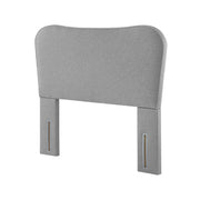 Harrisons Florin easy access upholstered fabric headboard grey