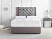 Deep Sleep Kensington divan set with 24 inch strutted headboard 