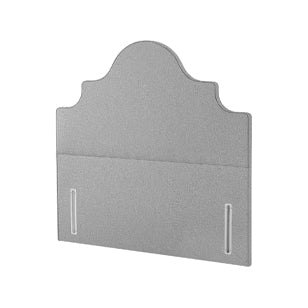 Harrisons Mantle deep upholstered fabric headboard grey