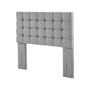 Harrisons New York easy access upholstered fabric headboard
grey