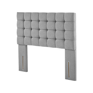 Harrisons New York easy access upholstered fabric headboard
grey