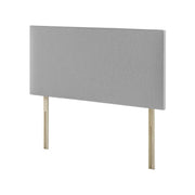 Harrisons Seville strut upholstered fabric headboard grey