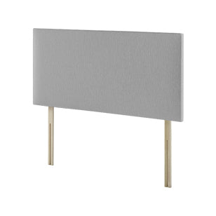 Harrisons Seville strut upholstered fabric headboard grey