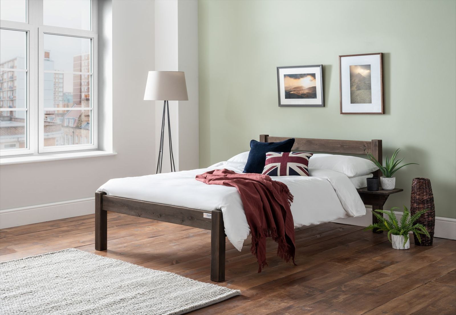 TimberRest Epping modern solid wood bed frame 