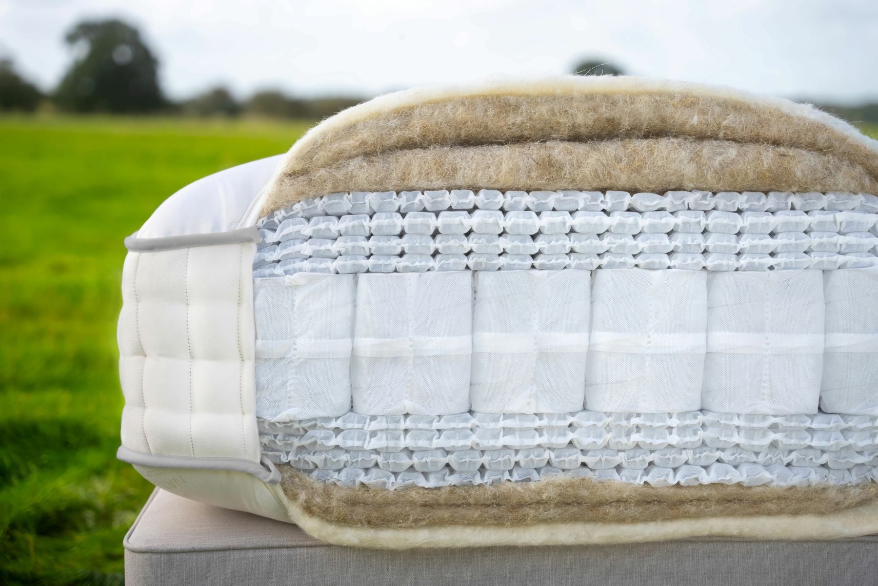 Harrisons Emerald pocket sprung mattress offering 16500 springs, balanced comfort and pressure relief