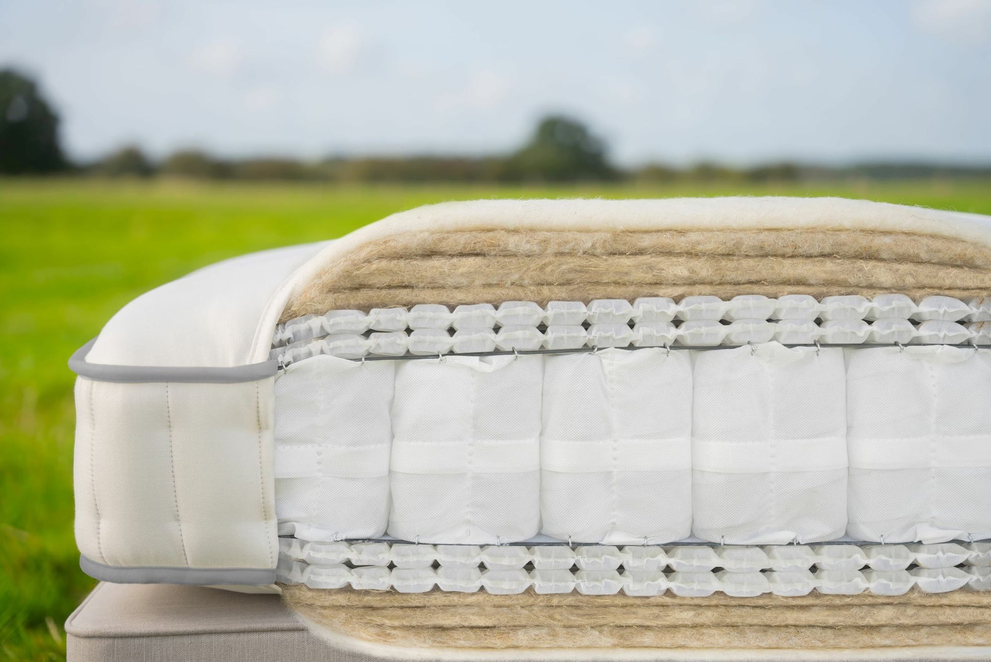 Harrisons Jade pocket sprung mattress featuring 10000 springs, supportive design and long-lasting comfort