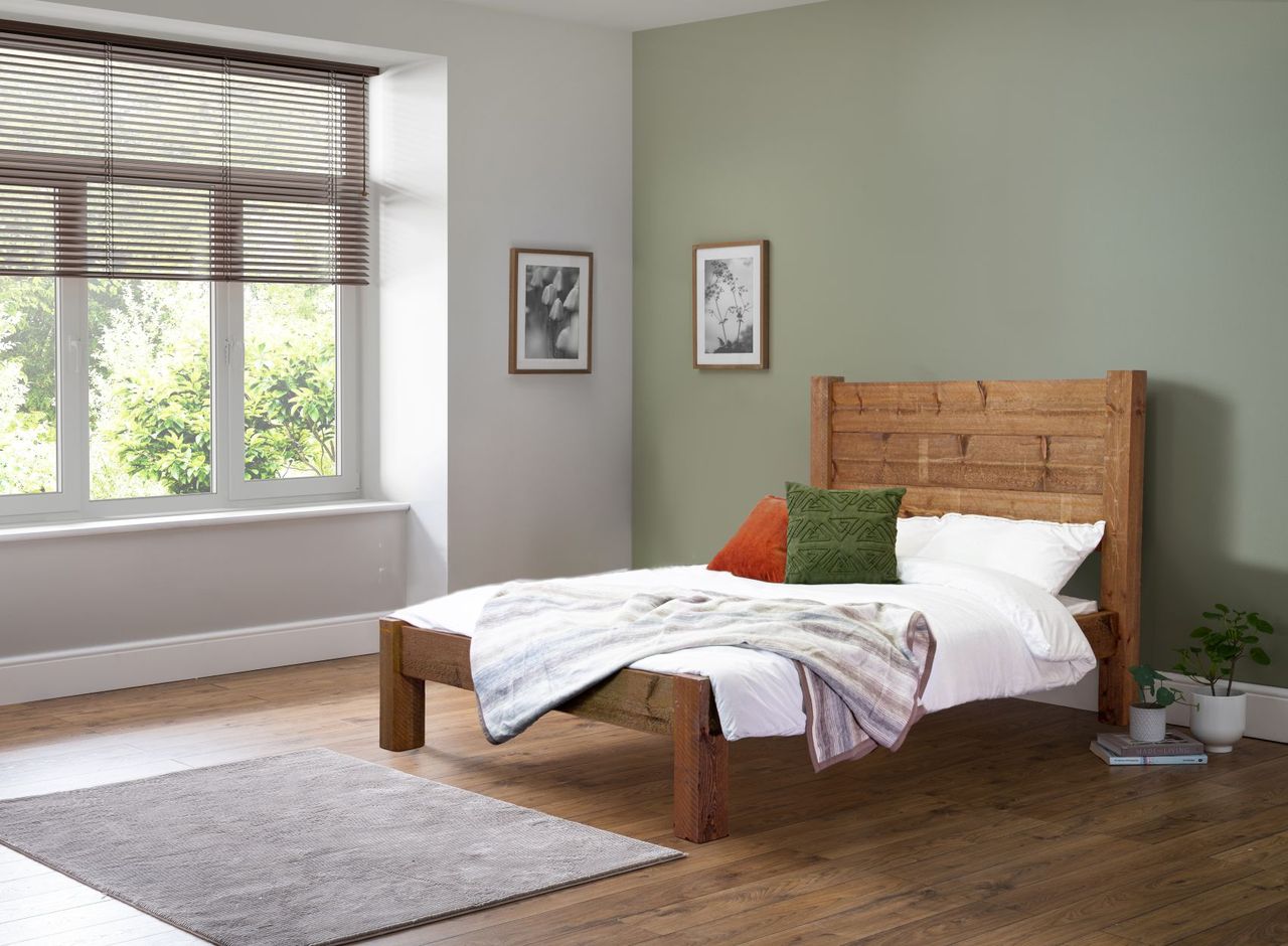 TimberRest Thetford LFE divan base with full end lift storage and solid timber frame