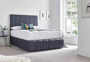 Silk-filled pocket sprung mattress with 1000 springs, soft touch comfort and temperature-regulating support